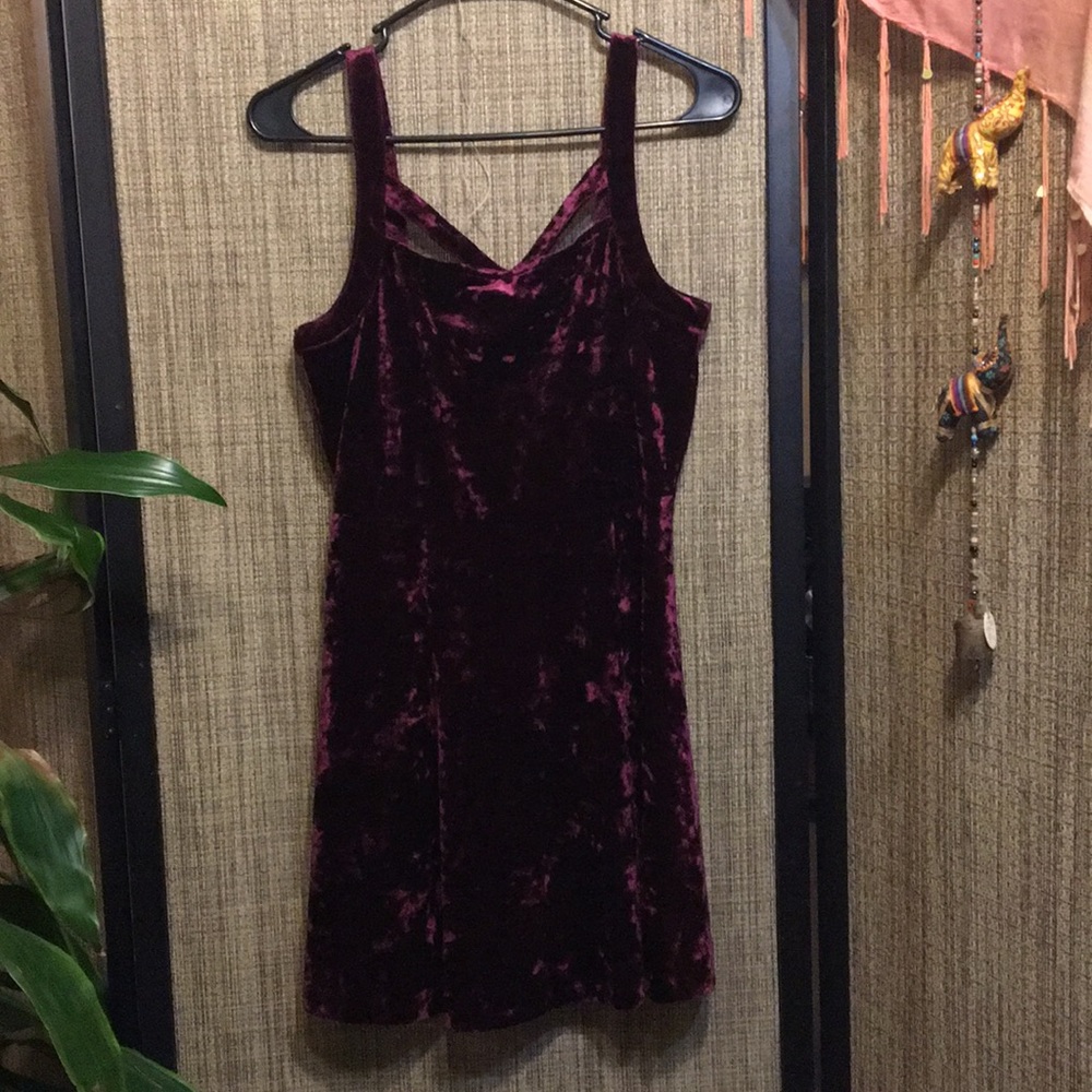 Velvet vintage dress
